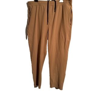 Public Rec Mens‎ Size 40 X 30 Sweat Pants Khaki Pull On Activewear Stretchy